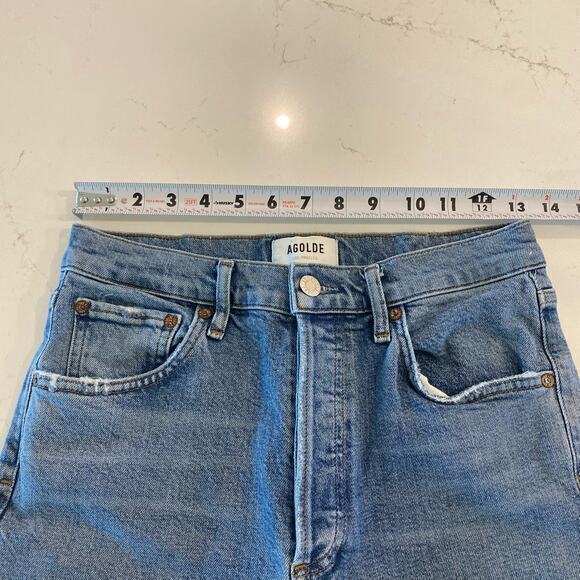 AGOLDE Riley High Rise Straight Crop Jeans‎ size 26 - Picture 11 of 11